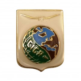 DISTINTIVO DA CAMICIA23X32MM IN METALLO CON STEMMA CIGA