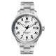 OROLOGIO ANALOGICO C/DATARIO QUADRANTE ARGENTO FIAMM CC CINTURINO METALLO