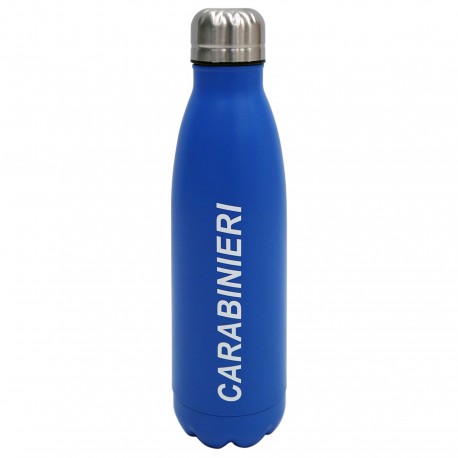 BORRACCIA TERMICA BLU DOPPIA PARETE 500ML LOGO CC