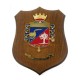 CREST VECCHIO STEMMA ARALDICO CARABINIERI MIS CM 22,5X17,5
