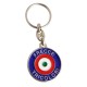 PORTACHIAVI IN METALLO SMALTATO FRECCE TRICOLORI