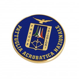 FERMACARTE IN METALLO SMALTATO FRECCE TRICOLORI