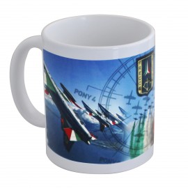 TAZZA IN CERAMICA FRECCE TRICOLORI