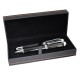 SET BIRO E ROLLER IN METALLO IN ASTUCCIO FRECCE TRICOLORI