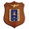 CREST ARALDICO CON STEMMA FRECCE TRICOLORI CM 22,5x17,5