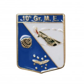 DISTINTIVO DA CAMICIA 25X32MM IN METALLO 10 GRME