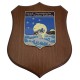CREST IN METALLO SMALTATO BASE LEGNO CL3 22,50 X 17,50 CM 115 SQUAD RADAR REMOTA