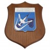CREST IN METALLO SMALTATO BASE LEGNO CL3 22,50 X 17,50 CM 133 SQUADRIGLIA RADAR REMOTA