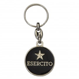 PORTACHIAVI SMALTO A FREDDO ESERCITO
