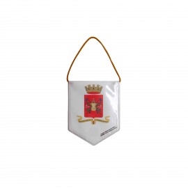GAGLIARDETTO PENTAGONALE BIFACCIALE 11X9 CM ESERCITO