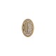 DISTINTIVO METALLO ANTICHIZZATO LOGO UFFICIALE MILAN