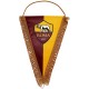 GAGLIARDETTO TRIANGOLARE 25X35 CM GIALLOROSSO CON STEMMA AS ROMA