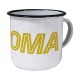 MUG IN ACCIAIO VINTAGE AS ROMA