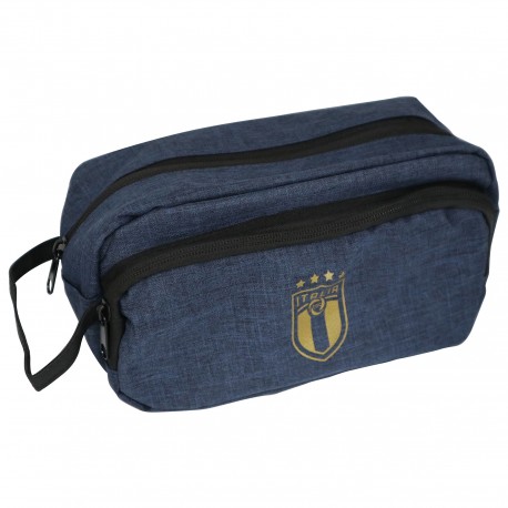 BEAUTY CASE DA VIAGGIO CON SCOMPARTO ESTERNO FIGC