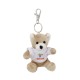 PORTACHIAVI ORSETTO PELUCHE 8 CM MAGLIETTA
