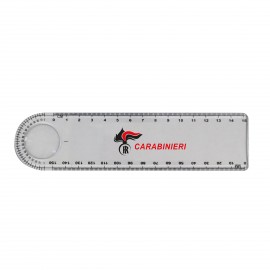 RIGHELLO DA 15 CM IN PLASTICA LOGO CC