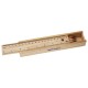 SET SCUOLA CON 12 MATITE, RIGHELLO IN CONFEZIONE DI LEGNO POLIZIA