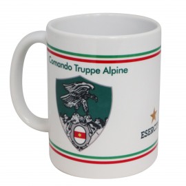 TAZZA IN CERAMICA COMANDO TRUPPE ALPINE