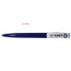 PENNA IN PLASTICA FUSTO BLU CLIP BIANCA I M SCUDETTO