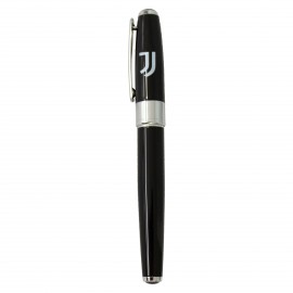 ROLLER IN OTTONE CON FUSTO LACCATO NERO STAMPATO LOGO UFFICIALE JUVENTUS