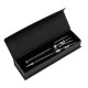 SET ROLLER E PENNA IN OTTONE CON FUSTO LACCATO NERO STAMPATO LOGO UFFICIALE JUVENTUS