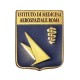 DISTINTIVO DA CAMICIA 25X32MM IN METALLO CON STEMMA ISTITUTO DI MEDICINA