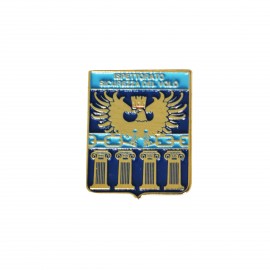 DISTINTIVO DA CAMICIA 25X32MM IN METALLO STEMMA ISPETT.SICUREZZA VOLO