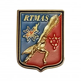 DISTINTIVO DA CAMICIA 25X32MM IN METALLO CON STEMMA RTMAS