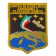 TOPPA DISTINTIVO RICAMATO CON VELCRO 70X90 MM CENTRO DI ECCELLENZA AEROMOBILI A PILOTAGGIO REMOTO