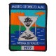 TOPPA DISTINTIVO RICAMATO CON VELCRO 70X90 MM MUSEO STORICO AM VIGNA DI VALLE
