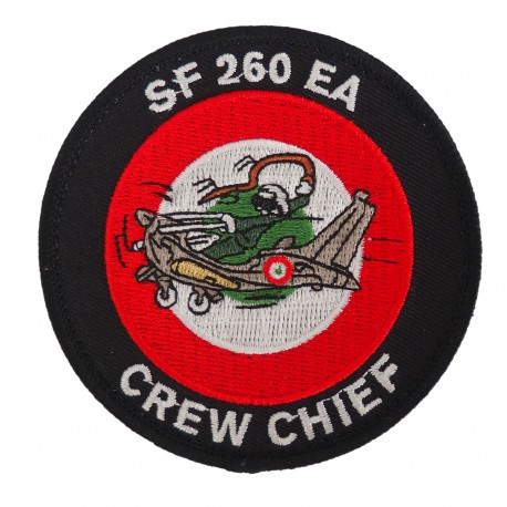 TOPPA DISTINTIVO RICAMATO CON VELCRO Dia 90 MM SF260EA CREW CHIEF