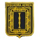 TOPPA DISTINTIVO RICAMATO CON VELCRO 70X90 MM SQUADRA AEREA