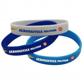 KIT 3 BRACCIALETTI IN SILICONE LOGO AM