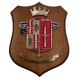 CREST IN METALLO SMALTATO LEGNO CL3 22 X 17 CM 1 RGT SAN GIUSTO
