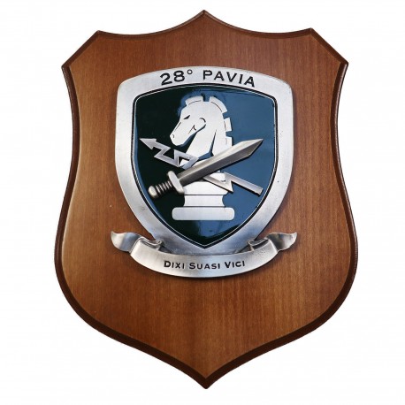 CREST ARALDICO 2° RGT. ARTIGLIERIA CAMPALE SEMOVENTE POTENZA ESERCITO ITALIANO MIS CM 22,5 X 17,5