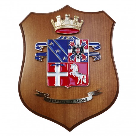 CREST ARALDICO 3° RGT. AVIAZIONE ESERCITO ALTAIR ESERCITO ITALIANO MIS CM 22,5 X 17,5