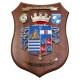 CREST ARALDICO 11° RGT. GENIO GUASTATORI ESERCITO ITALIANO MIS CM 22,5 X 17,5