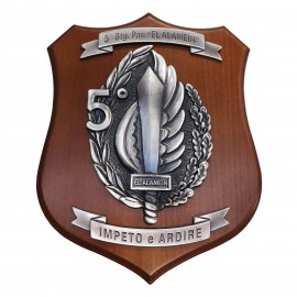 CREST ARALDICO 132° RGT. CARRI ESERCITO ITALIANO MIS CM 22,5 X 17,5