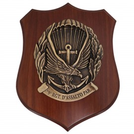 CREST ARALDICO BTG. LOGISTICO CADORE ESERCITO ITALIANO MIS CM 22,5 X 17,5