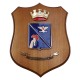 CREST IN METALLO SMALTATO LEGNO CL3 22 X 17 CM SCUOLA DI GUERRA