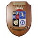 CREST IN METALLO SMALTATO LEGNO CL1 22 X 15 CM UFF TECN TERRIT TORINO