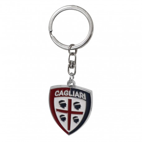PORTACHIAVI METALLO SMALTATO LOGO CAGLIARI