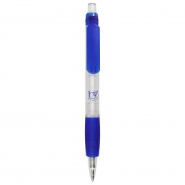 PENNA A SFERA IN PLASTICA FROSTY, CON GRIP ANTISCIVOLO