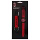 KIT OROLOGIO E PORTACHIAVI CON MOSCHETTONE MILAN