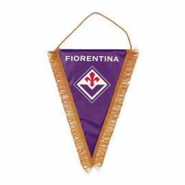 GAGLIARDETTO TRIANGOLARE MEDIO FIORENTINA 20X28 CM