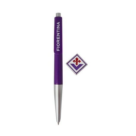 SET PENNA E DISTINTIVO IN METALLO FIORENTINA