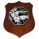 CREST IN METALLO SMALTATO BASE LEGNO CL3 22 X 17 CM 1 BRIGATA AEREA
