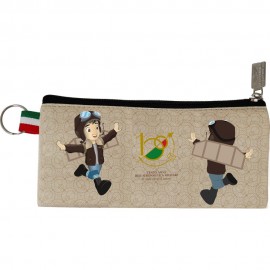 PORTAPENNE A BUSTINA SINGOLA ZIP 20X9 CM