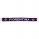 SCIARPA TUBOLARE INGLESE VIOLA LOGO E SCRITTA FIORENTINA