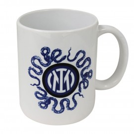 MUG IN CERAMICA INTERNO BIANCO LOGO INTER